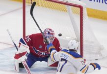 Buffalo Sabres vencen 4-2 a Montreal Canadiens y cortan su racha de victorias