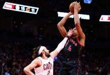 Raptors arrollan a los Cavaliers (126-104) y recortan distancias en la serie de playoffs