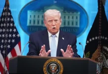 Trump asegura que Irán está en “colapso” y pide reabrir el estrecho de Ormuz en medio de tensiones