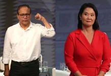 Keiko Fujimori y Roberto Sánchez se enfrentan en el debate decisivo antes de la segunda vuelta en Perú