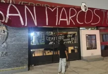 Estudiantes de San Marcos toman campus en protesta contra proyecto de reelección de autoridades universitarias