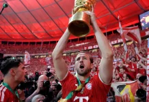 Harry Kane deslumbra en Alemania con un triplete y lidera al Bayern hacia la Copa de Alemania