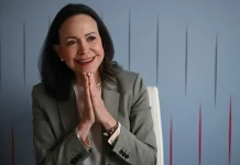 María Corina Machado afirma que Venezuela y Cuba serán “libres muy pronto” y agradece respaldo de Trump