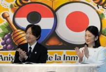 Los príncipes herederos de Japón conmemoran en Paraguay 65 años de inmigración en Yguazú