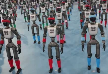 Robots humanoides chinos superan récords humanos en el inicio de los Juegos Mundiales de Robótica en Beijing
