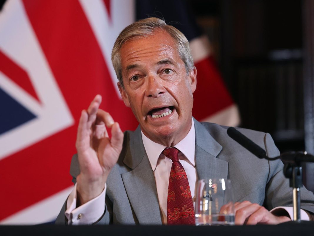 Nigel Farage confirma que planea enviar presos extranjeros a El Salvador si llega al poder