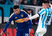 Boca Juniors y Racing empataron 1-1 en un clásico con polémica que dejó a ambos lejos de los playoffs