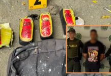 Policía frustra atentado en Cali y captura a tres integrantes de disidencias Farc con explosivos