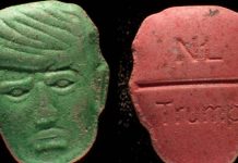 Alerta roja en Países Bajos por pastillas de éxtasis con la cara de Trump: contienen una sustancia mortal