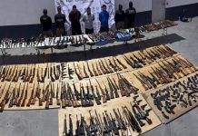 Tráfico de armamento desde Texas: capturan a tres personas que transportaban más de 200 armas y cartuchos en Nuevo León