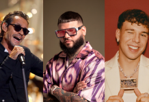 Marc Anthony, Farruko, Christian Nodal y Quevedo encabezan los primeros artistas de Premios Juventud en Europa