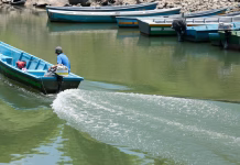 El bajo nivel del lago Güija alarma a comunidades de El Salvador y Guatemala