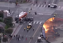 El video de la caída del helicóptero de NBC y Telemundo en Los Ángeles durante la transmisión en vivo: así se precipitó a tierra