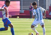 La Sub 19 de Argentina debutó con una derrota ante Paraguay en los Juegos Suramericanos Santa Fe 2026