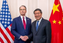 Scott Bessent se reunirá con su par chino en la antesala a la cumbre entre Donald Trump y Xi Jinping