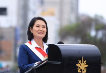 Keiko Fujimori a las FFAA: “Tomaremos fuertes decisiones para restablecer el orden y la paz, sé que cuento con ustedes”