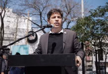 Axel Kicillof: «Estamos trabajando para ganarle a Milei»