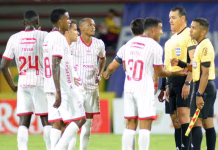 Estas son las críticas del América de Cali contra el arbitraje tras el empate ante Tolima: “Juntos responderemos”