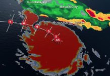 El huracán Polo se intensifica a categoría 5 frente a la costa del Pacífico de México
