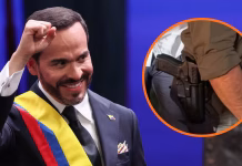 Polémica por imagen de Abelardo de la Espriella portando un arma de fuego en sus recorridos: esto dice la ley