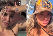La coincidencia de estilo entre Wanda Nara y la China Suárez que reavivó la polémica: “¿Quién copia a quién?»