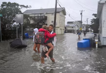 Una poderosa tormenta causa inundaciones generalizadas y apagones en el noreste de EE. UU