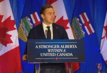 Poilievre insta a los habitantes de Alberta a elegir Canadá el 19 de octubre