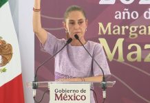 Sheinbaum da mensaje desde Colima entre abucheos y protestas: “Si siguen gritando, son irrespetuosos”