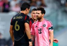 El tenso cara a cara entre Messi y una figura de otra selección en el empate del Inter Miami: la jugada que provocó el cruce