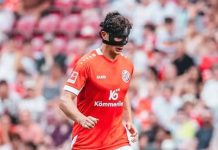 Fabio Gruber brilló en la aplastante victoria del Mainz por 5-0 ante el Hamburgo en la segunda fecha de la Bundesliga