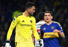 Álvaro Montero jugó con Boca Juniors ante São Paulo en medio de una tragedia familiar: su abuela murió y el arquero voló a Colombia