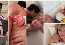 Ricardo Darín abuelo y Dante en brazos: La foto que Chino compartió y los primeros ocho meses del bebé con Úrsula Corberó