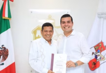 Denuncian amenazas de funcionario a periodista por señalar acarreo y represión en evento de Sheinbaum en Tabasco