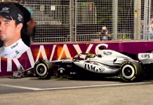 Checo Pérez se impacta contra el muro en el GP de Singapur 2026 y explica la causa de su accidente