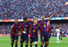 El FC Barcelona vuela en su regreso del parón de selecciones y arrolla a un Getafe que empieza a mirar a la parte baja de la clasificación