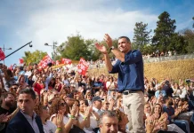 Pedro Sánchez agita la «movilización social» por Mari Carmen para que «desborde» en las urnas a favor de «las mayorías progresistas»