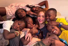 Shakira sorprendió a Ghetto Kids con una clase de salsa al ritmo de ‘Chantaje’: el video se volvió viral