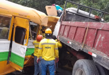 El Gobierno de El Salvador propone hasta 15 años de prisión por conducción peligrosa en transporte pesado
