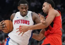 Jackson-Davis tiene 23 puntos en la derrota de los Raptors