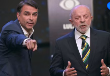 “Payaso”, “corrupto”: Lula y Flavio Bolsonaro discuten durante su primer debate