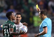 Jhon Arias clasificó a la final de la Copa Libertadores con Palmeiras y saludó a los hinchas de Fluminense, su anterior equipo: todo quedó en video