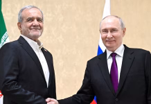 Vladimir Putin recibirá el 25 de octubre al presidente iraní Masud Pezeshkian en Moscú
