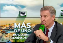Feijóo promete “levantar las alfombras” de Sánchez si es presidente: “Hay tanta cosa debajo que es imposible transitar por ellas sin tropezarse”