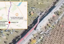Grave colisión entre dos trenes de alta velocidad en España causa descarrilamientos